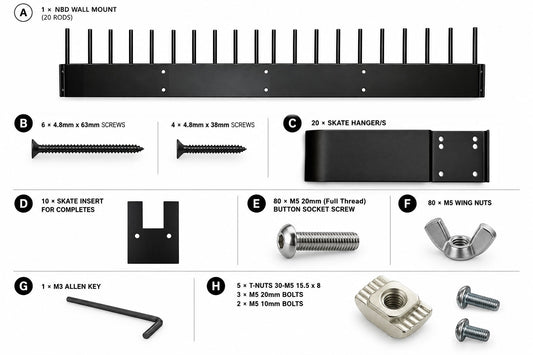 NBD PIVOTING SKATE BUNDLE